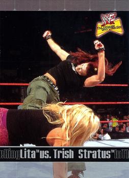 2001 Fleer WWF The Ultimate Diva Collection #83 Lita / Trish Stratus Front