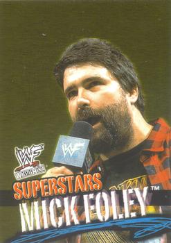 2001 Fleer WWF Wrestlemania #14 Mick Foley  Front