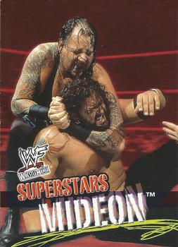 2001 Fleer WWF Wrestlemania #22 Mideon  Front