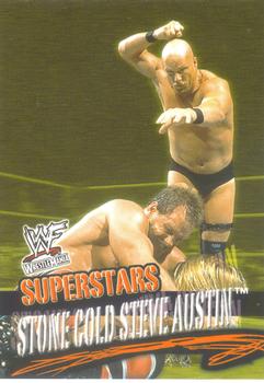 2001 Fleer WWF Wrestlemania #52 Stone Cold Steve Austin  Front