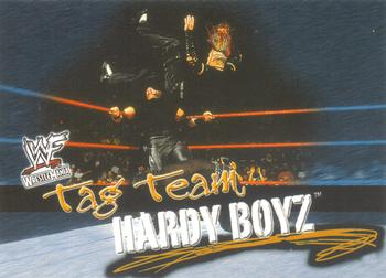 2001 Fleer WWF Wrestlemania #72 The Hardy Boyz  Front