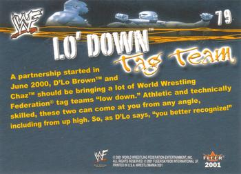 2001 Fleer WWF Wrestlemania #79 Lo' Down Back