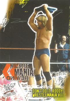 2001 Fleer WWF Wrestlemania #88 Don't Do It, Roddy  Front