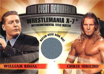 2001 Fleer WWF Championship Clash - Main Event Memorabilia #CJ-WR William Regal / Chris Jericho Front