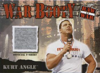 2001 Fleer WWF Raw Is War - Booty #NNO Kurt Angle Front