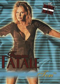 2001 Fleer WWF Raw Is War - Femme Fatale #20FF Tori  Front