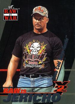 2001 Fleer WWF Raw Is War - Raw Is Jericho #2RJ Stone Cold Steve Austin Front