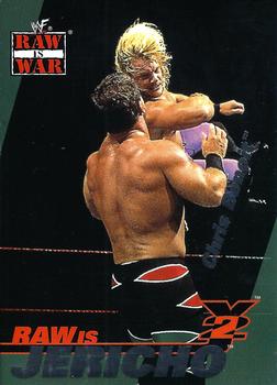 2001 Fleer WWF Raw Is War - Raw Is Jericho #3RJ Jericho / Chris Benoit Front