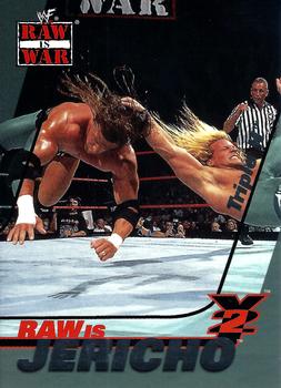 2001 Fleer WWF Raw Is War - Raw Is Jericho #9RJ Jericho / Triple H Front