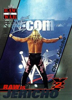 2001 Fleer WWF Raw Is War - Raw Is Jericho #15RJ Chris Jericho Front