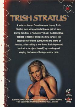 2001 Fleer WWF The Ultimate Diva Collection - Gold #99 Trish Stratus Back