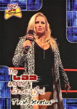 2001 Fleer WWF The Ultimate Diva Collection - The Bad and The Beautiful #15 BB Trish Stratus  Front