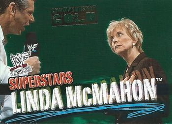 2001 Fleer WWF Wrestlemania - Championship Gold #11 Linda McMahon  Front