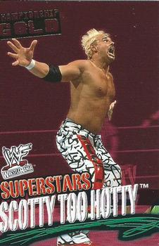 2001 Fleer WWF Wrestlemania - Championship Gold #18 Scotty 2 Hotty  Front