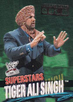 2001 Fleer WWF Wrestlemania - Championship Gold #49 Tiger Ali Singh  Front