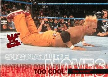 2001 Fleer WWF Wrestlemania - Signature Moves #9 SM Too Cool Front