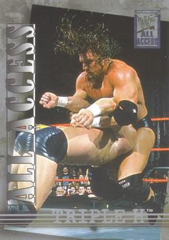 2002 Fleer WWF All Access #11 Triple H  Front