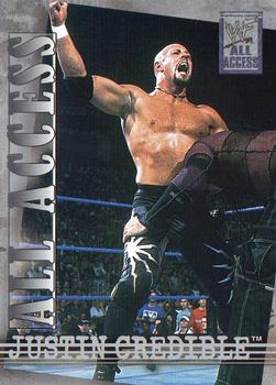 2002 Fleer WWF All Access #1 Justin Credible  Front
