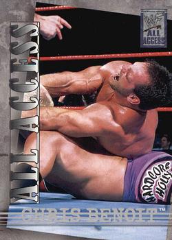 2002 Fleer WWF All Access #15 Chris Benoit  Front