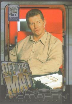 2002 Fleer WWF All Access #69 Vince McMahon Front