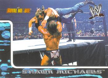 2002 Fleer WWE Royal Rumble #23 Shawn Michaels  Front