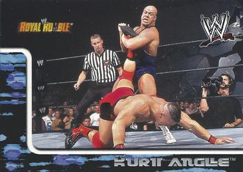 2002 Fleer WWE Royal Rumble #46 Kurt Angle  Front