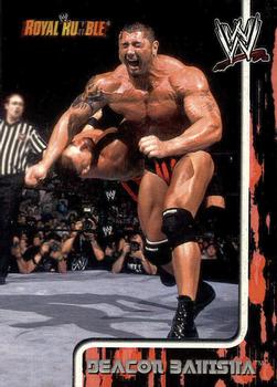 2002 Fleer WWE Royal Rumble #67 Deacon Batista Front