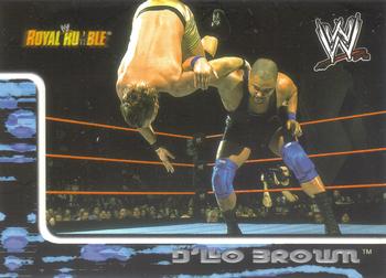 2002 Fleer WWE Royal Rumble #8 D'Lo Brown  Front