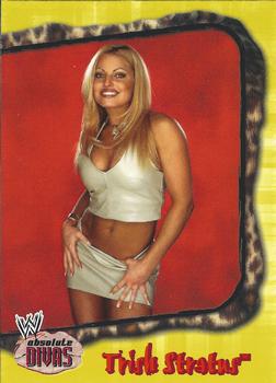 2002 Fleer WWE Absolute Divas #1 Trish Stratus  Front