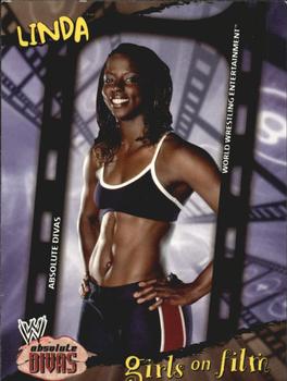 2002 Fleer WWE Absolute Divas #97 Linda Front