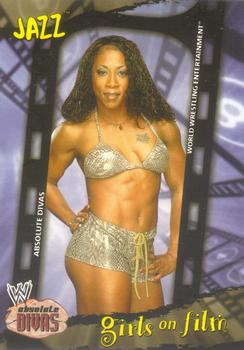 2002 Fleer WWE Absolute Divas #90 Jazz Front