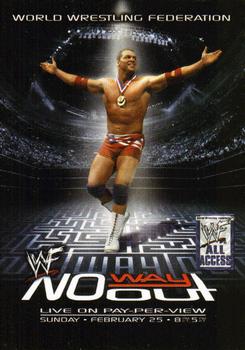 2002 Fleer WWF All Access - Pay-Per-Views #5 PPV No Way Out  Front