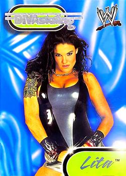 2002 Fleer WWE Royal Rumble - Divastating #D10 Lita  Front
