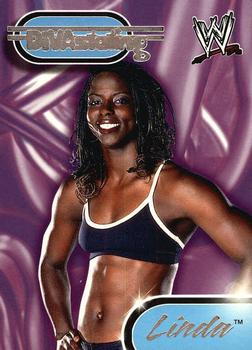 2002 Fleer WWE Royal Rumble - Divastating #D13 Linda  Front