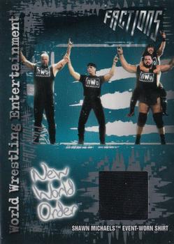 2002 Fleer WWE Royal Rumble - Factions Memorabilia #NNO Shawn Michaels Front