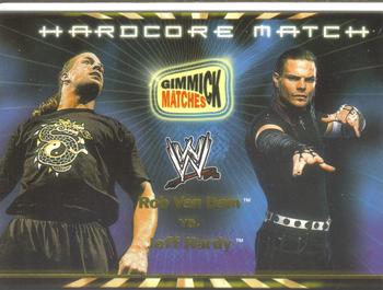 2002 Fleer WWE Royal Rumble - Gimmick Matches #GM5 Rob Van Dam vs. Jeff Hardy Front