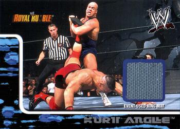 2002 Fleer WWE Royal Rumble - Memorabilia #NNO Kurt Angle  Front