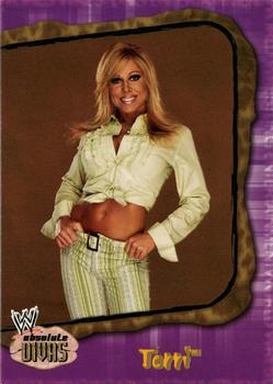 2002 Fleer WWE Absolute Divas - Diva Gems Gold #2 Terri  Front