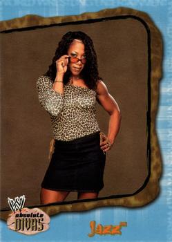 2002 Fleer WWE Absolute Divas - Diva Gems Gold #10 Jazz  Front