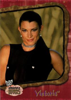 2002 Fleer WWE Absolute Divas - Diva Gems Gold #14 Victoria  Front