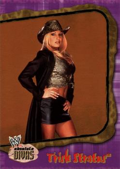 2002 Fleer WWE Absolute Divas - Diva Gems Gold #26 Trish Stratus  Front