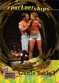 2002 Fleer WWE Absolute Divas - Diva Gems Gold #47 Jamie Noble Front