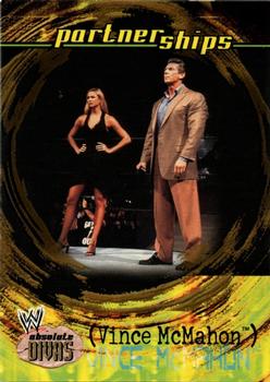 2002 Fleer WWE Absolute Divas - Diva Gems Gold #52 Vince McMahon Front