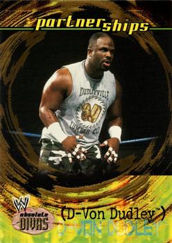 2002 Fleer WWE Absolute Divas - Diva Gems Gold #57 D-Von Dudley Front