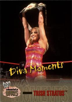 2002 Fleer WWE Absolute Divas - Diva Gems Gold #67 Trish Stratus Front