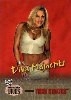 2002 Fleer WWE Absolute Divas - Diva Gems Gold #72 Trish Stratus Front