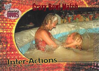 2002 Fleer WWE Absolute Divas - Inter-Actions #13 IA Gravy Bowl Match  Front
