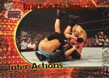 2002 Fleer WWE Absolute Divas - Inter-Actions #19 IA Bra And Panties Match (Women's Title)  Front