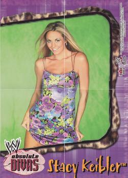 2002 Fleer WWE Absolute Divas - Posters #NNO Stacy Keibler  Front