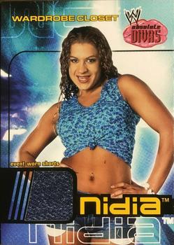 2002 Fleer WWE Absolute Divas - Wardrobe Closet #NNO Nidia  Front